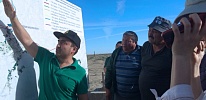 DEMONSTRATION TOUR TO KAZAKHSTAN PART OF THE ARAL-SYRDARYA BASIN