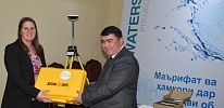 CAREC and USAID handed over a high-precision measuring GIS equipment to water specialists of Tajikistan